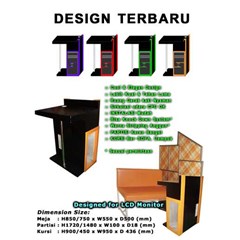 meja warnet elegan (model terbaru)