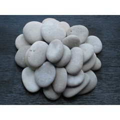 timor tan pebble / batu coklat timor