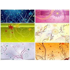 new floral decorative