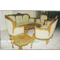 kursi tamu / sofa tamu romawi mpb-022