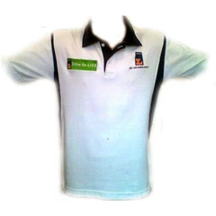 kaos polo shirt logo dan bordir