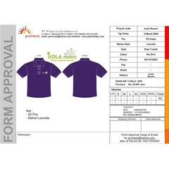 polo shirt isola