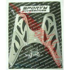 bordes aluminium, bendolan karet