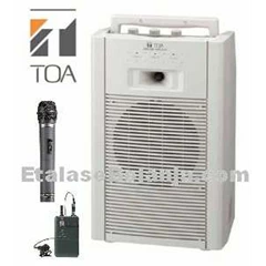 toa wa-1822c meeting amplifier portable sound system