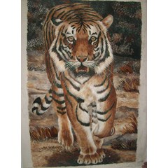 lukisan bulu ayam / sale quill painting
