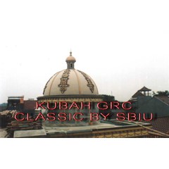 kubah grc + ukiran