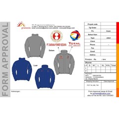 desain jaket total oil