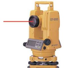 digital theodolite topcon dt-205l