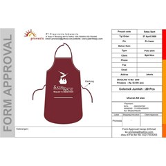 desain celemek satay spot