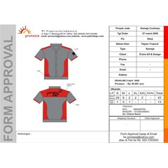 pakaian seragam kerja technical development