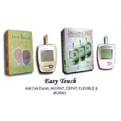 easy touch alat cek gula darah, asam urat & colesterol hanya 20 detik