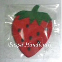 dompet koin strawberry