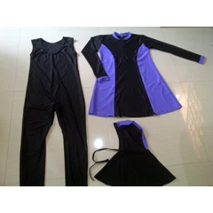 baju renang muslim biru batik (sold out)