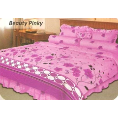 sprei-bed cover kintakun ( beauty pinky )