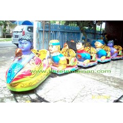kereta mini mainan full fiber engkel