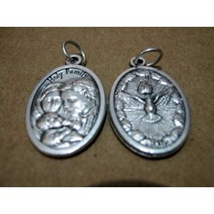 medali keluarga kudus & roh kudus ( 2 cm)