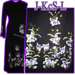 jubah hitam saudi ( j-kcs-l)