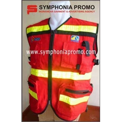 rompi safety vest jala mesh super symphonia