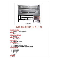 oven    gas    roti    /       kue    tipe    produksi    2p    a.1    70