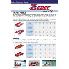 zebec rubber boat ( perahu karet)