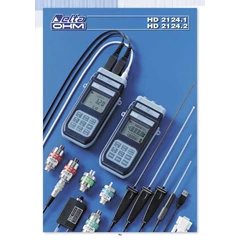 manometer - thermometer hd2124.1 and hd2124.2, merk : deltaohm
