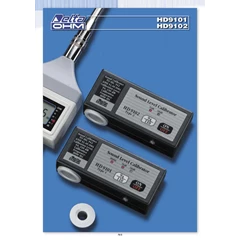 calibrators for sound level meters hd9101 and hd9102, merk : deltaohm
