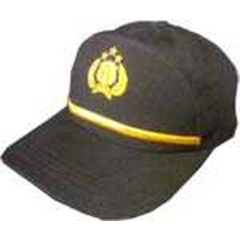 topi polisi ( pet )