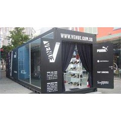 container, kanten container, sales outlet container , sales shop container, sales store container, tool store container, stall container, stand container, canteen container,