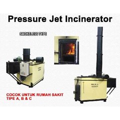pressure jet incinerator