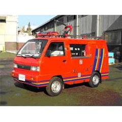 small-scale fire truck