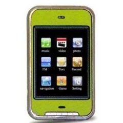 4gb touch screen personal media player (green)