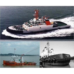 kapal tunda ( tug boat ) & tongkang ( barges )
