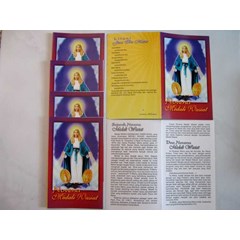lembaran doa novena medali wasiat