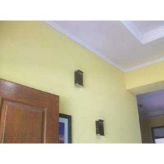 alarm gempa ag2010 digantung di dinding