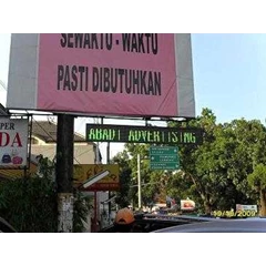 running text, moving sign, text berjalan untuk billboard