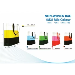 non woven bag mix color so3