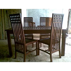 kursi makan balero kotak 6 kursi