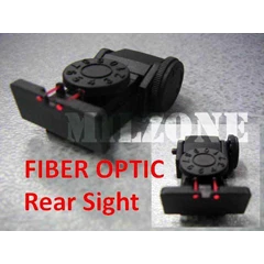 fiber optics rear sight
