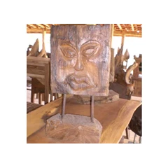 standing deco face