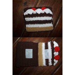 dompet rajut tangan