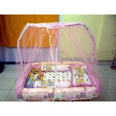 saga kasur kelambu