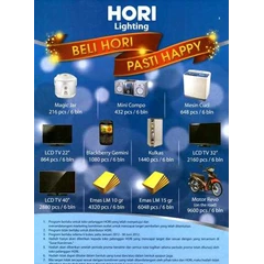 hori lampu hemat energi