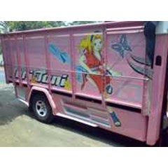 pengaman samping kendaraan truck