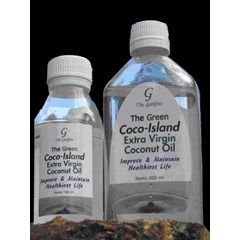 the green coco island- extra virgin coconut oil