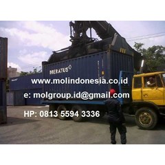 pengiriman barang dgn container dalam dan luar negeri / freight forwarding di makassar
