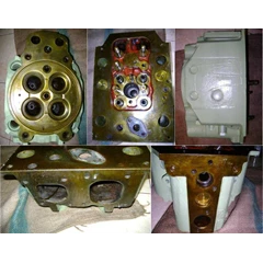 cylinder head for daihatsu diesel marine engine, type : 6dk-20