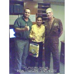 jasa supply, contractor, installation, maintenance : internet connection, fax, telephone cdma