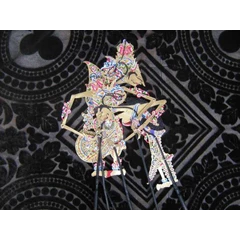 rama sita - wayang kulit shadow puppets cmrs