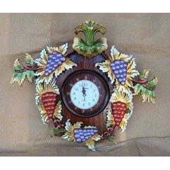 jam dinding anggur
