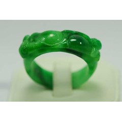 cincin giok ukir rat imperial ( gu 004)
